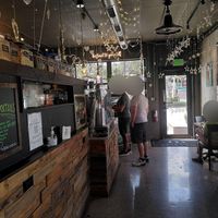 cafe area at Oakland Coffee & Juice Bar in Oakland Park