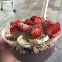 POW-abunga bowl, no honey, really liked it, was hungry and this kept me satisfied for the morning   at Choice Health Bar in Kaanapali