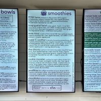 Menu  at Choice Health Bar in Kaanapali