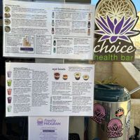Menu  at Choice Health Bar in Kaanapali