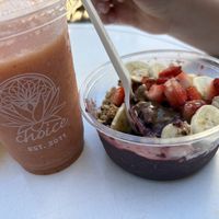 Acai bowl and Maui smoothie   at Choice Health Bar in Kaanapali