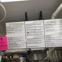 Menu  at Choice Health Bar in Kaanapali