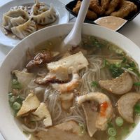 Pho, Dumplings, and Fried (Vegan) Shrimps! 🤤 at Loving Hut in Orlando