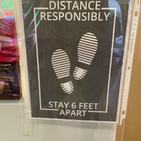 Distance  at Loving Hut in Orlando