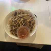 Noodles at Loving Hut in Orlando