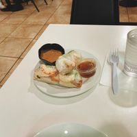 Fresh Spring Rolls at Loving Hut in Orlando