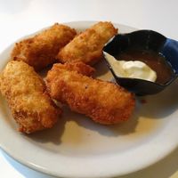 Fried tofu at Loving Hut in Orlando