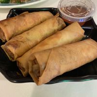 Spring rolls   at Loving Hut in Orlando
