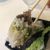 Avocado rolls   at Loving Hut in Orlando