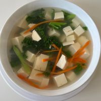 Tofu Soup at Loving Hut in Orlando