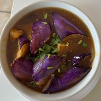 Eggplant Tofu at Loving Hut in Orlando