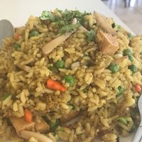 Golden Rice at Loving Hut in Orlando