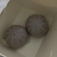 taro bun at Loving Hut in Orlando