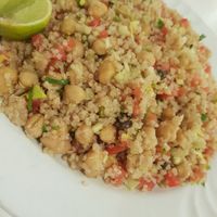 quinoa salad at Loving Hut in Orlando