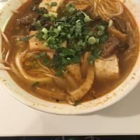 Bon Hue - Vietnamese noodle soup, not spicy & super flavorful!  at Loving Hut in Orlando
