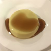 Flan  at Loving Hut in Orlando