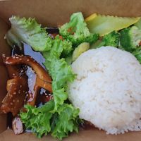 Teriyaki  at Loving Hut in Orlando