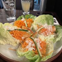 Angry tofu lettuce wraps   at Earls Kitchen + Bar in Banff