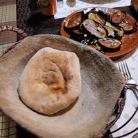 Homemade Bread at Te Fisi in Shkoder
