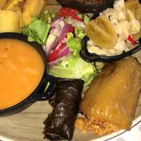 Vegan combination at Te Fisi in Shkoder