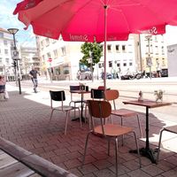 06/21 at Raupe Immersatt Cafe in Stuttgart