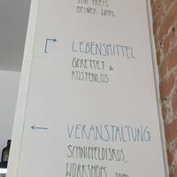 concept - pay as you wish  at Raupe Immersatt Cafe in Stuttgart