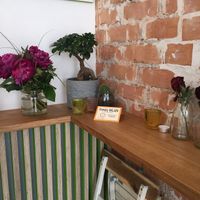 Inside  at Raupe Immersatt Cafe in Stuttgart