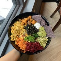 Aztec bowl topped with tofu scramble ! Amazing  at Copper Branch in New York City