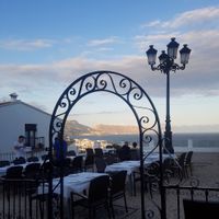 Nice view from the resturant at Casa Vital in Altea