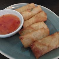 Rollitos vietnamitas con salsa agridulce at Pattaya II in Berlin