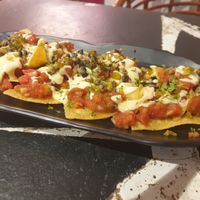 Really tasty nachos with fresh flavours. at The Vegan Kitchen in Ahmedabad