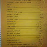 Index for menu ideas at Hjh Dyg in Bandar Seri Begawan