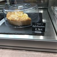 Vegan Apple pie  at Bagels & Beans in Jena