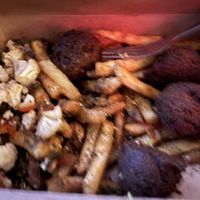 Falafel plate   at Zatar in Brooklyn