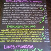 Some of my dishes at Bar Can Lima in Ibiza