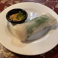 Fresh Summer Roll with Mint 🌱 at Silk Road Café in Vermillion