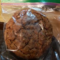 Vegan Cookie.  Made fresh on site. at Portage Glacier Day Lodge in Girdwood