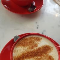 Tumeric And Chai Latte at Parlé Pantry in West London