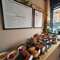 Lots of vegan options #Veganuary at Parlé Pantry in West London