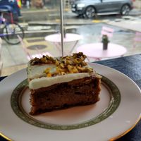 Carrot cake at Parlé Pantry in West London