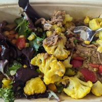 Selection of salads - delicious! at Parlé Pantry in West London