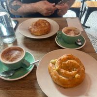 The most delicious and fresh vegan savoury pastries   at Parlé Pantry in West London