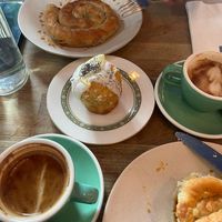 The muffin was light and fluffy and tasted fantastic   at Parlé Pantry in West London