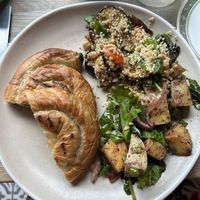 Spinach borek & 2 salads   at Parlé Pantry in West London