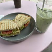 Egg mayo sandwich  at Parlé Pantry in West London