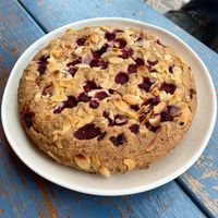 Almond&Raspberry Cake GF-V at Parlé Pantry in West London