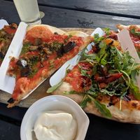 Pizza and aioli at Opopoppa in Malmo