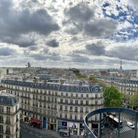 Terrace at Supernature in Paris