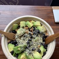 Sweet bean w/ hemp seeds at Create Your Nature in Winter Park