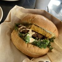 Vegan brekkie Sandwich   at New General in Winter Park